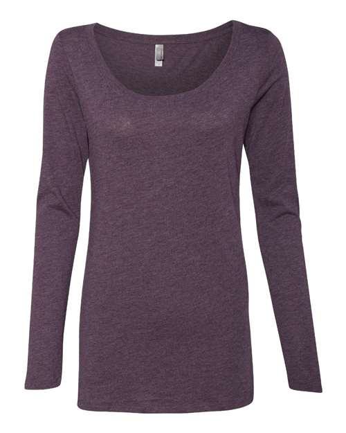 Next Level - Women’s Triblend Long Sleeve Scoop - 6731