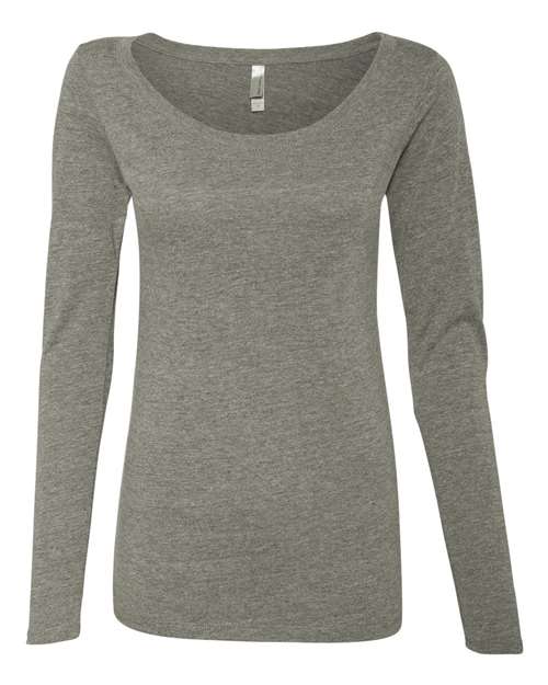 Next Level - Women’s Triblend Long Sleeve Scoop - 6731