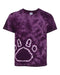 Dyenomite - Youth Pawprint Short Sleeve T-Shirt - 20BPR