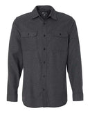 Burnside - Long Sleeve Solid Flannel Shirt - 8200