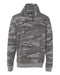 Burnside - Camo Full-Zip Hooded Sweatshirt - 8615