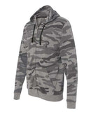 Burnside - Camo Full-Zip Hooded Sweatshirt - 8615