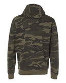 Burnside - Camo Full-Zip Hooded Sweatshirt - 8615