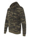 Burnside - Camo Full-Zip Hooded Sweatshirt - 8615