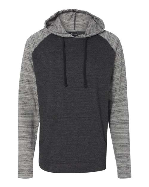 Burnside - Yarn-Dyed Raglan Hooded Pullover - 8127