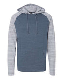 Burnside - Yarn-Dyed Raglan Hooded Pullover - 8127