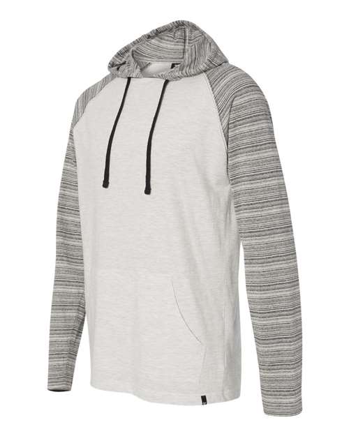 Burnside - Yarn-Dyed Raglan Hooded Pullover - 8127