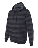 Burnside - Printed Stripes Fleece Sweatshirt - 8603