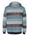 Burnside - Printed Stripes Fleece Sweatshirt - 8603