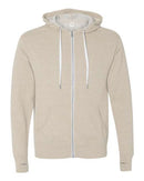 Independent Trading Co. - Unisex Heathered French Terry Full-Zip Hooded Sweatshirt - PRM90HTZ