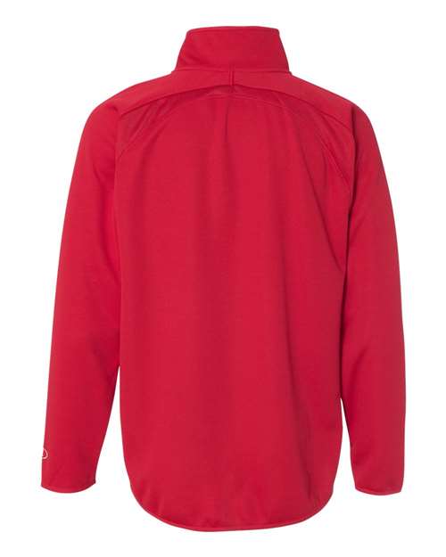 Rawlings - Quarter-Zip Flatback Mesh Fleece Pullover - 9751