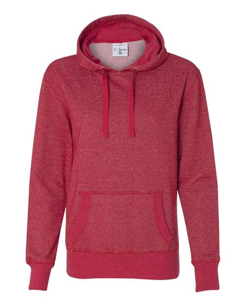 J. America - Women’s Glitter French Terry Hooded Sweatshirt - 8860