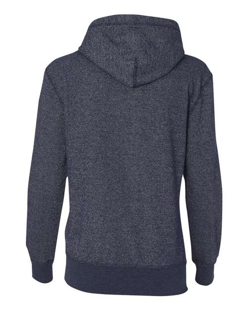 J. America - Women’s Glitter French Terry Hooded Sweatshirt - 8860