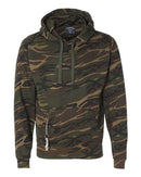 J. America - Camo Full-Zip Hooded Sweatshirt - 8615