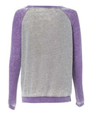 J. America - Women’s Zen Fleece Raglan Sweatshirt - 8927