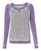 J. America - Women’s Zen Fleece Raglan Sweatshirt - 8927