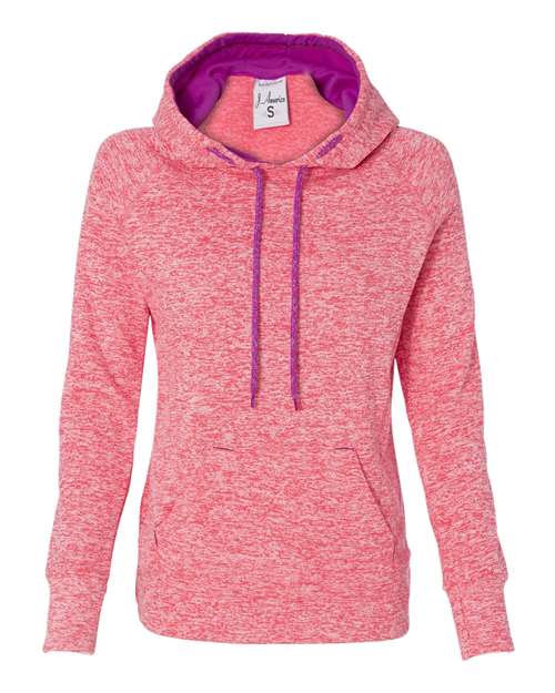 J. America - Women’s Cosmic Fleece Hooded Sweatshirt - 8616