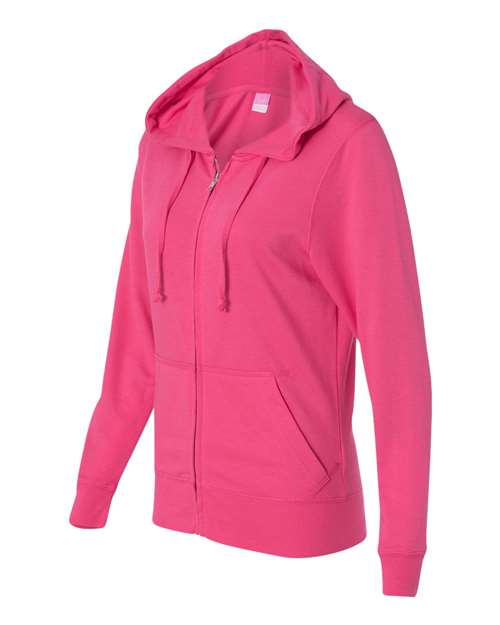 LAT - Women's Zip French Terry Hoodie - 3763