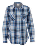 Weatherproof - Women's Vintage Plaid Long Sleeve Shirt - W154680