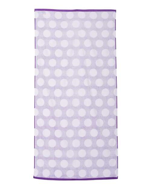 Carmel Towel Company - Polka Dot Velour Beach Towel - C3060P