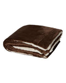 Alpine Fleece - Micro Mink Sherpa Blanket - 8712