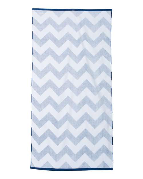 Carmel Towel Company - Chevron Velour Beach Towel - C3060X