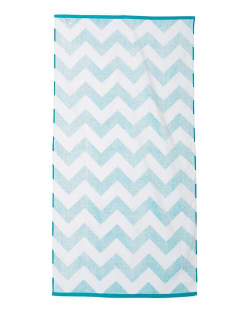 Carmel Towel Company - Chevron Velour Beach Towel - C3060X