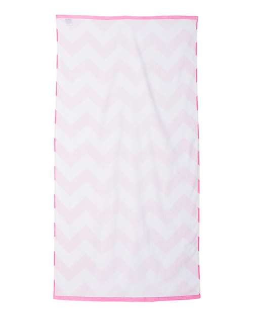 Carmel Towel Company - Chevron Velour Beach Towel - C3060X