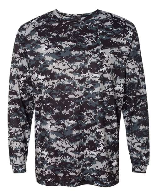 Badger - Digital Camo Long Sleeve T-Shirt - 4184