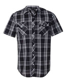 Burnside - Short Sleeve Plaid Shirt - 9202