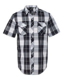 Burnside - Short Sleeve Plaid Shirt - 9202