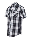 Burnside - Short Sleeve Plaid Shirt - 9202