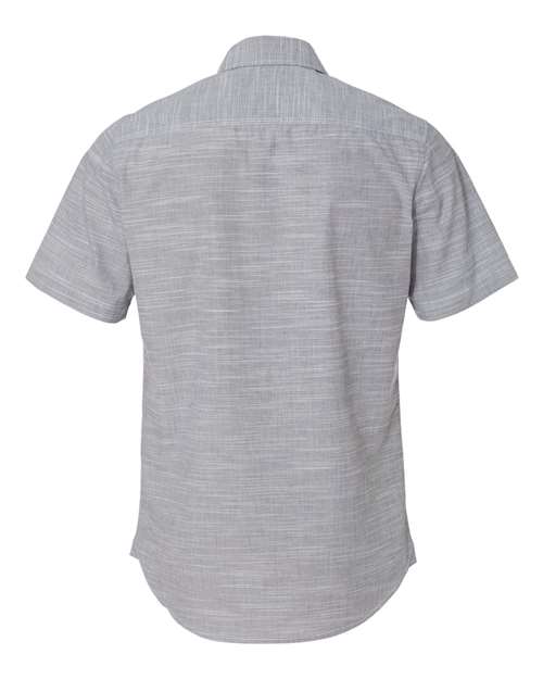 Burnside - Textured Solid Short Sleeve Shirt - 9247