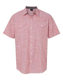 Burnside - Textured Solid Short Sleeve Shirt - 9247