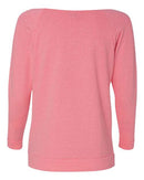 Next Level - Women's Terry Raw Edge Three-Quarter Sleeve Raglan - 6951