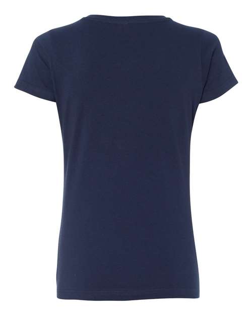 LAT - Women's V-Neck Fine Jersey Tee - 3507 (More Color)