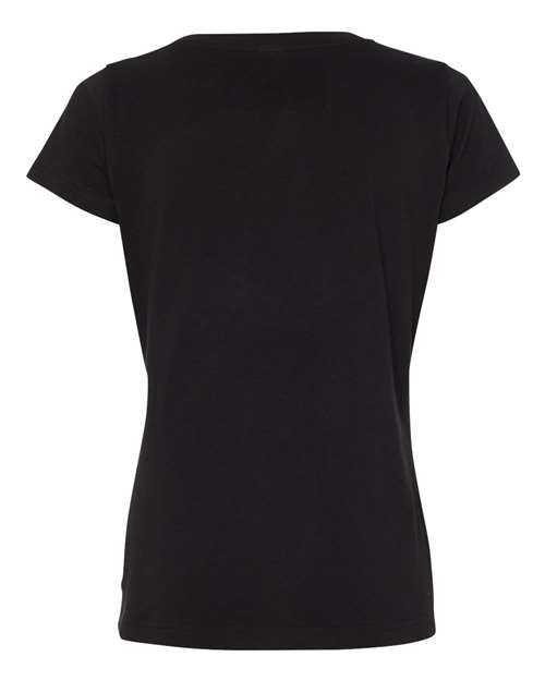 LAT - Women's Scoop Neck Fine Jersey Tee - 3504