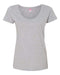 LAT - Women's Scoop Neck Fine Jersey Tee - 3504