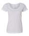 LAT - Women's Scoop Neck Fine Jersey Tee - 3504