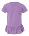 LAT - Girls' Ruffle Fine Jersey Tee - 2627