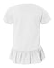 LAT - Girls' Ruffle Fine Jersey Tee - 2627