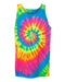 Dyenomite - Multi-Color Spiral Unisex Tank Top - 420MS