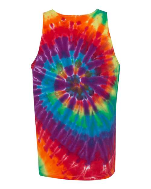 Dyenomite - Multi-Color Spiral Unisex Tank Top - 420MS