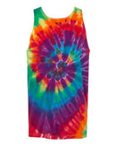 Dyenomite - Multi-Color Spiral Unisex Tank Top - 420MS