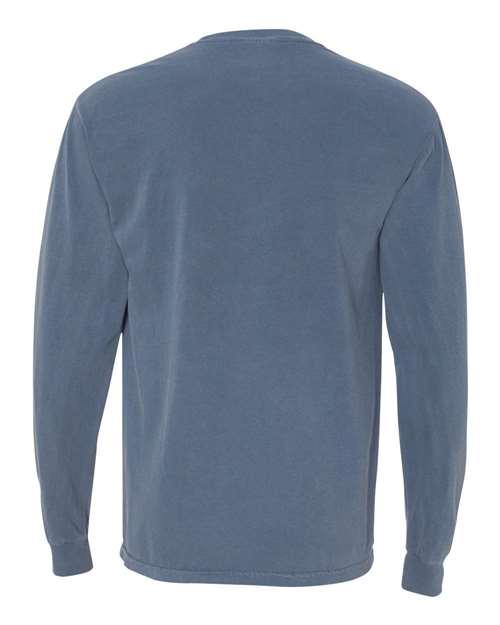 Comfort Colors - Garment-Dyed Heavyweight Long Sleeve Pocket T-Shirt - 4410