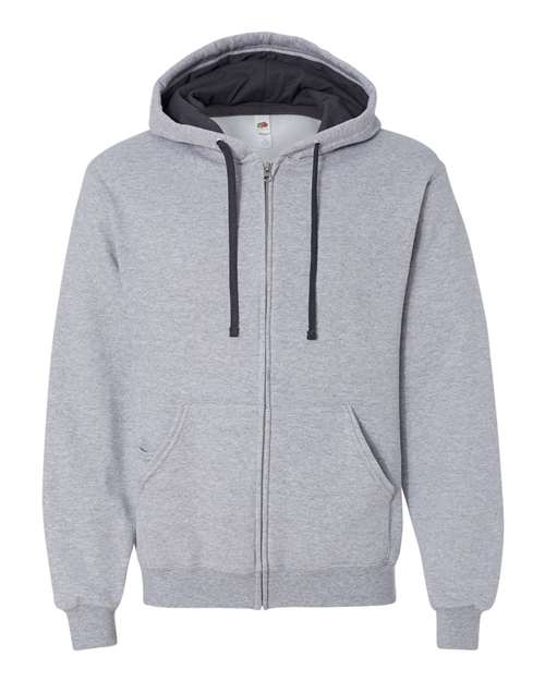 Fruit of the Loom - Sofspun Hooded Full-Zip Sweatshirt - SF73R