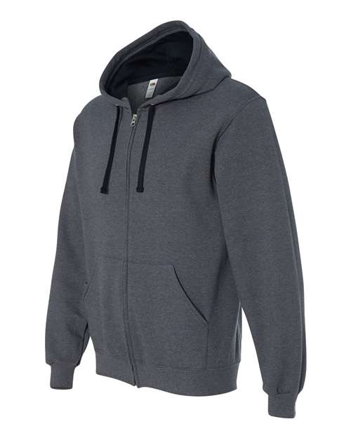 Fruit of the Loom - Sofspun Hooded Full-Zip Sweatshirt - SF73R