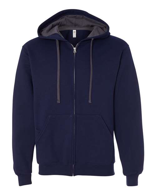 Fruit of the Loom - Sofspun Hooded Full-Zip Sweatshirt - SF73R