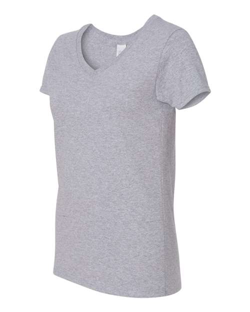 Gildan - Heavy Cotton™ Women’s V-Neck T-Shirt - 5V00L