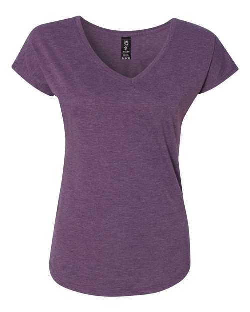 Anvil - Women’s Triblend V-Neck T-Shirt - 6750VL